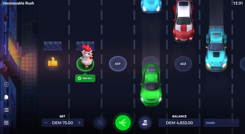 Uncrossable rush casino, uncrossable rush